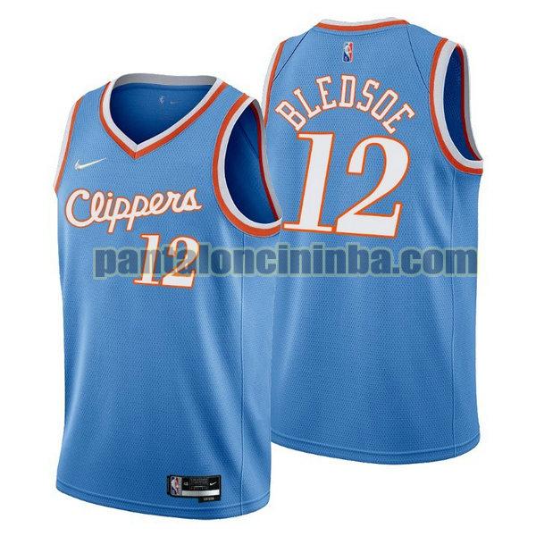 Canotta Uomo basket Eric Bledsoe 12 Los Angeles Clippers Blu 2021-2022