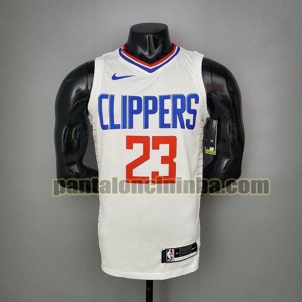 Canotta Uomo basket Lou Williams 23 Los Angeles Clippers Bianca Versione Fan