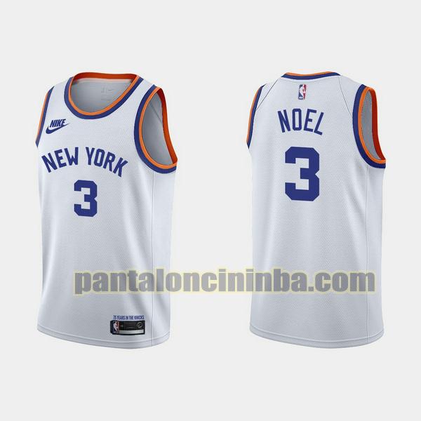 Canotta Uomo basket Nerlens Noel 3 New York Knicks Bianca