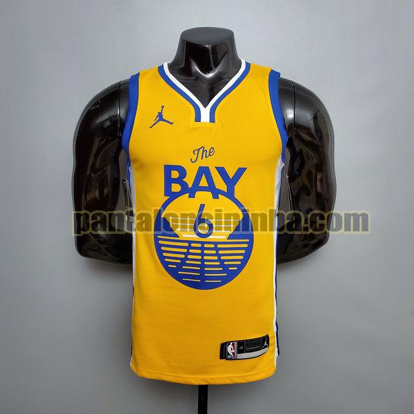 Canotta Uomo basket Nick Young 6 Golden State Warriors Giallo Versione Fan