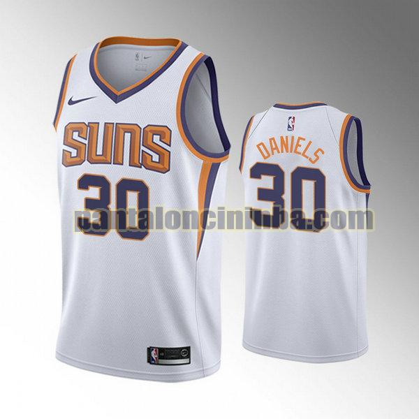 Canotta Uomo basket Troy Daniels 30 Phoenix Suns Bianca City Edition 2020
