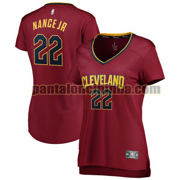 Maglia Donna basket Larry Nance Jr. 22 Cleveland Cavaliers Rosso icon edition