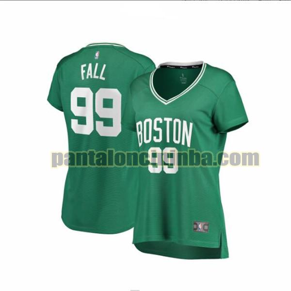 Maglia Donna basket Tacko Fall 99 Boston Celtics Verde icon edition