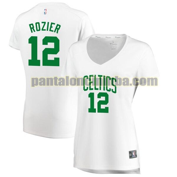 Maglia Donna basket Terry Rozier 12 Boston Celtics Bianco association edition