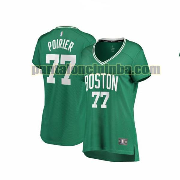 Maglia Donna basket Vincent Poirier 77 Boston Celtics Verde icon edition