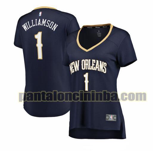 Maglia Donna basket Zion Williamson 1 New Orleans Pelicans Armada icon edition