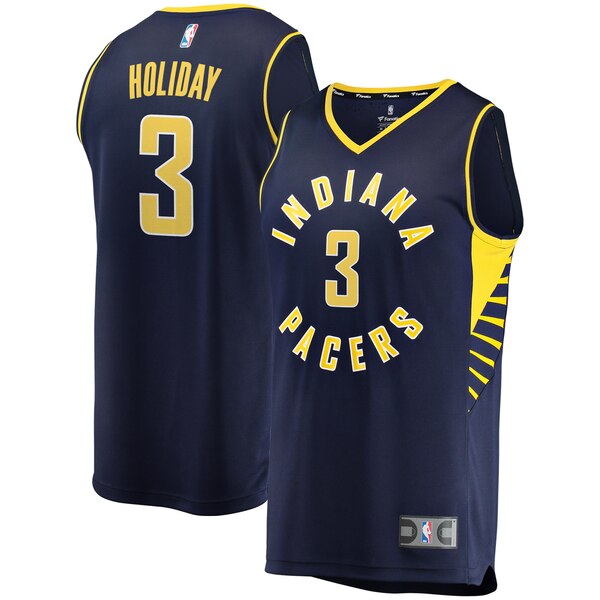 maglia basket Aaron Holiday 3 2019-2020 indiana pacers nero