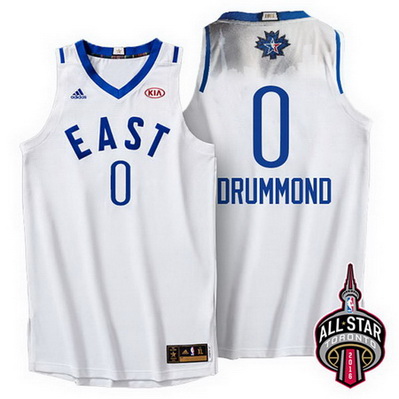 maglie basket andre drummond 0 nba all star 2016 bianca