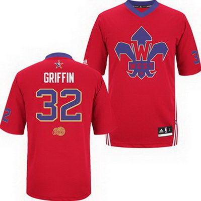 canotte basket blake griffin 32 nba all star 2014 rosso