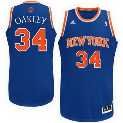 maglia basket charles oakley 34 new york knicks rev30 blu