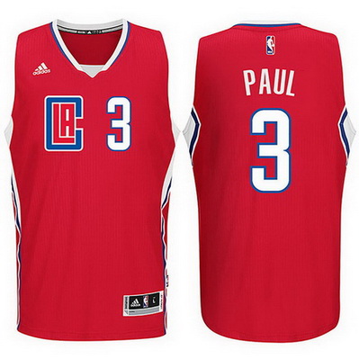 maglia basket chris paul 3 2016 los angeles clippers rosso
