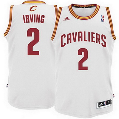 maglia cleveland cavaliers bambino kyrie irving 2 bianca