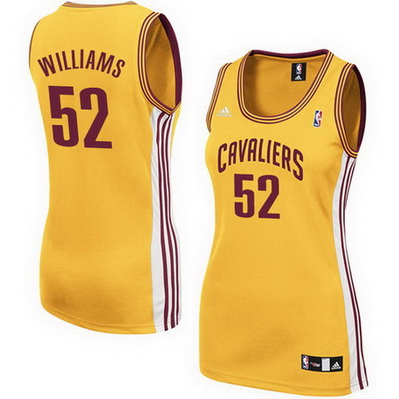 maglie nba donne cleveland cavaliers mo williams 52 giallo