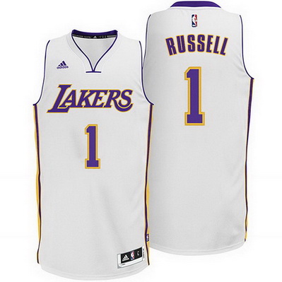 canotta basket d'angelo russell 1 2015 los angeles lakers bianca