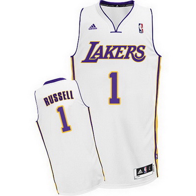 canotta nba d'angelo russell 1 los angeles lakers rev30 bianca