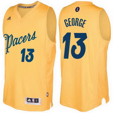 canotte basket nba indiana pacers natale 2016 paul george 13 giallo