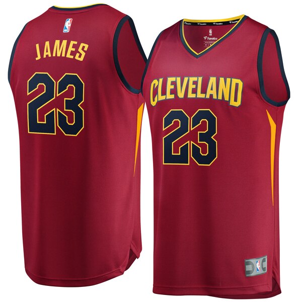 canotta lebron james 23 2020 cleveland cavaliers rosso