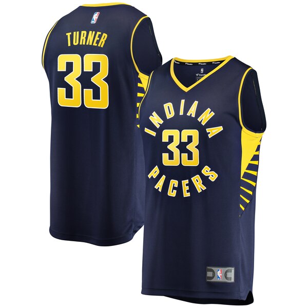 maglia myles turner 33 2020 indiana pacers navy