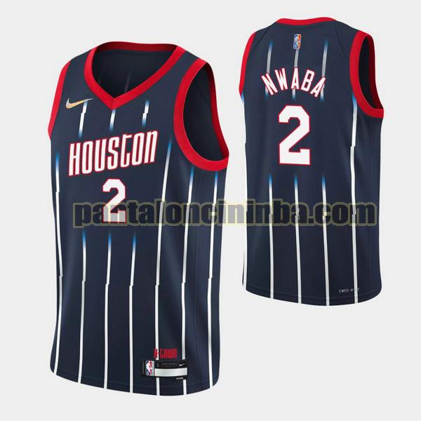 Maglie Uomo basket David Nwaba Houston Rockets Negro 2021 2022