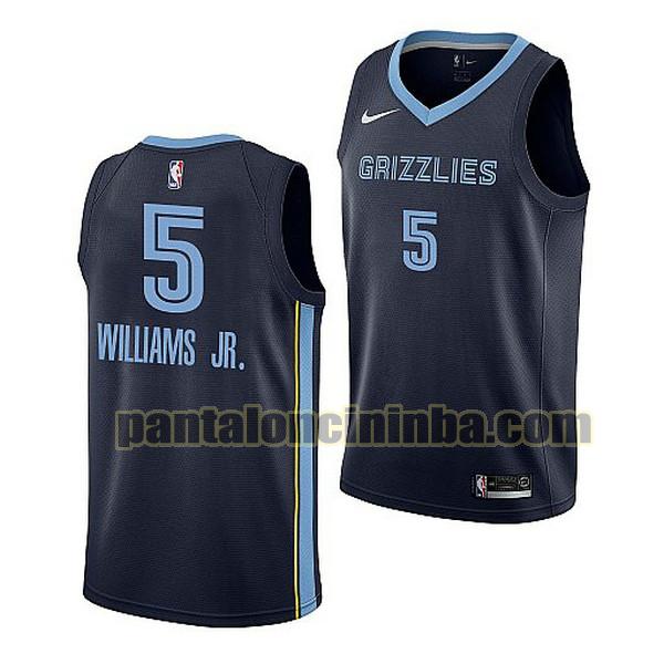 Maglie Uomo basket Williams Jr. Memphis Grizzlies Blu 2022 2023