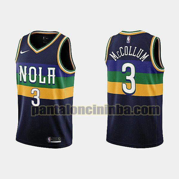 Maglie Uomo basket c.j. mccollum 3 New Orleans Pelicans Navy 2022 2023