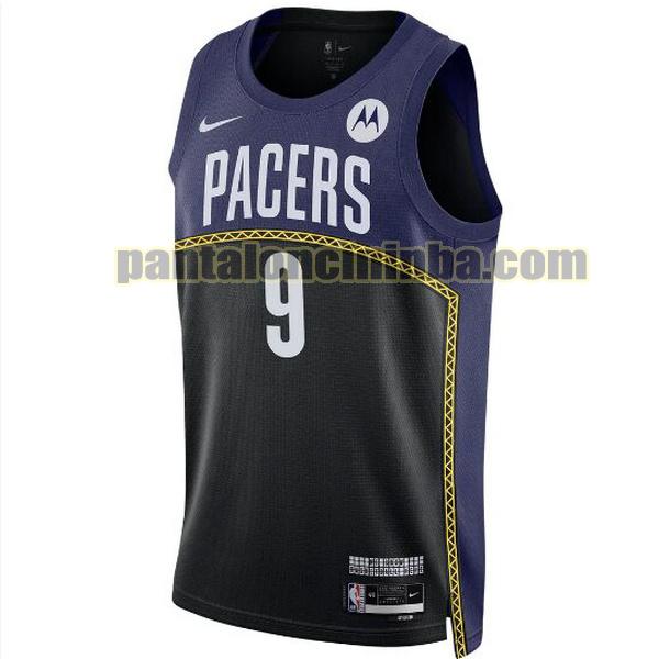 Maglie Uomo basket t.j. mcconnell Indiana Pacers Blu 2022 2023