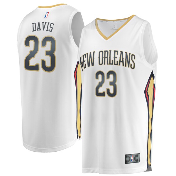 maglia Anthony Davis 23 2019-2020 new orleans pelicans bianca