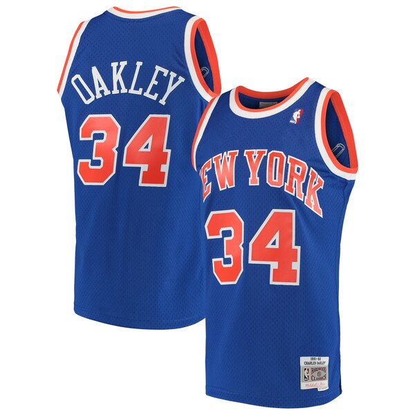 maglia Charles Oakley 34 2019-2020 new york knicks blu