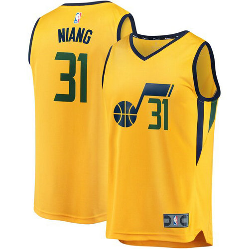 canotta Georges Niang 31 2019 utah jazz giallo