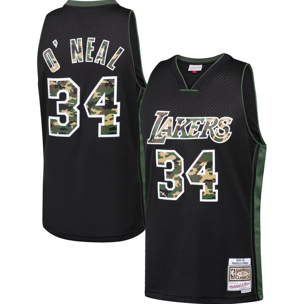 maglie nba Shaquille O'Neal 34 2020 los angeles lakers nero