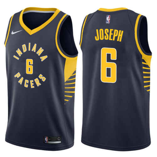 maglia cory joseph 6 2017-2018 indiana pacers navy