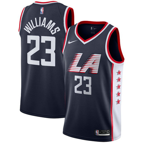 maglia lou williams 23 2018-2019 los angeles clippers navy