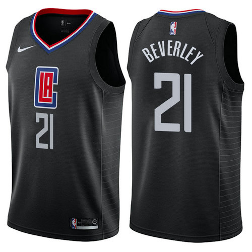 maglia patrick beverley 21 2017-2018 los angeles clippers nero