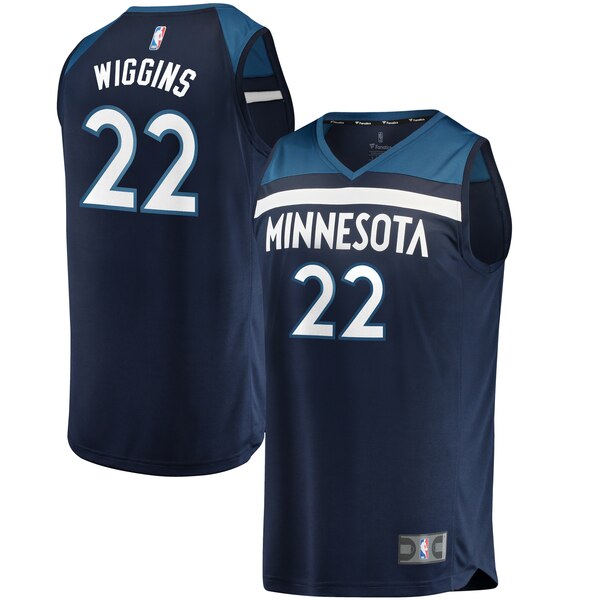 maglia Andrew Wiggins 22 2019-2020 minnesota timberwolves blu