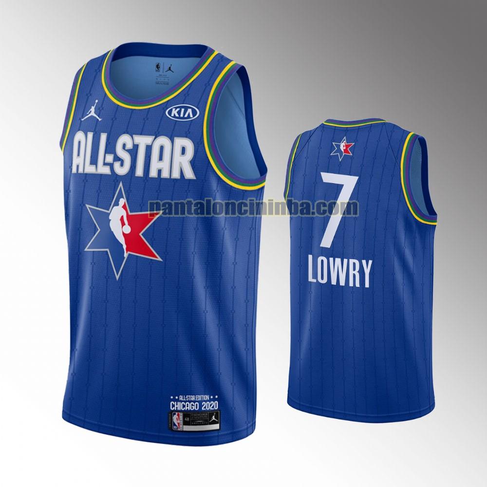 maglia basket Lowry 7 all star 2020 blu