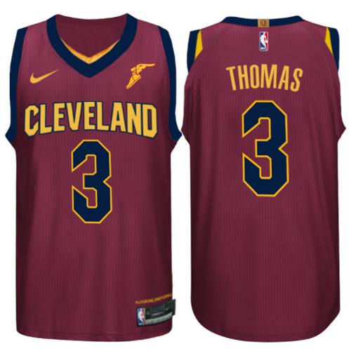 maglia basket isaiah thomas 3 2017-2018 cleveland cavaliers rosso