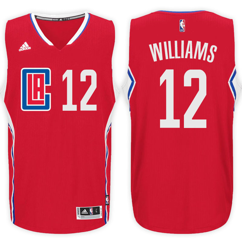 maglia louis williams 12 2017 los angeles clippers rosso
