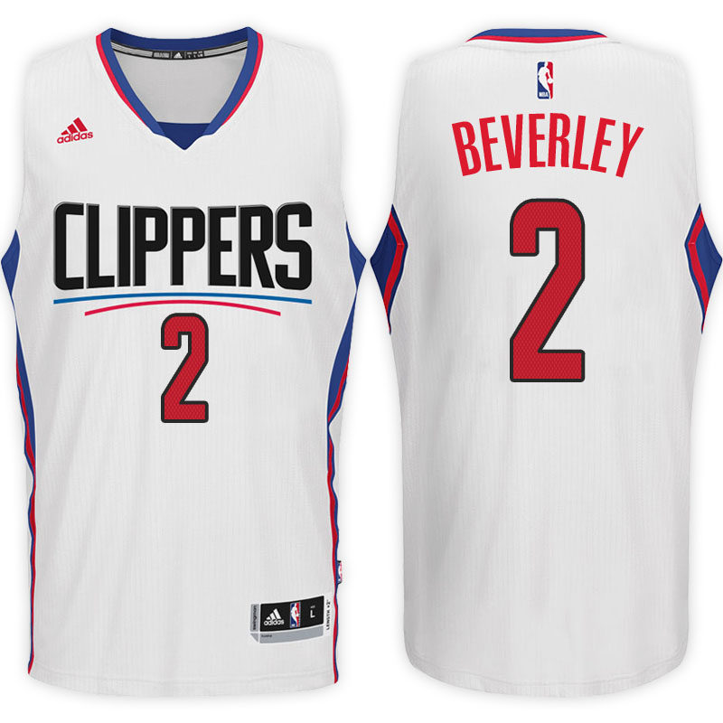 maglia basket patrick beverley 2 2017 los angeles clippers bianca