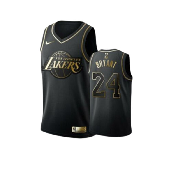 Canotta Uomo basket Kobe Bryant 24 Los Angeles Lakers Nero 2022