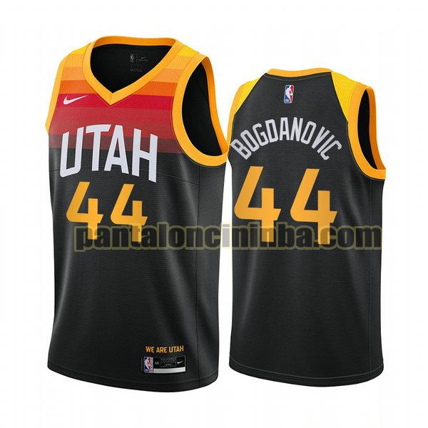 Canotta Uomo basket Bojan Bogdanovic 44 Utah Jazz Nero 2021