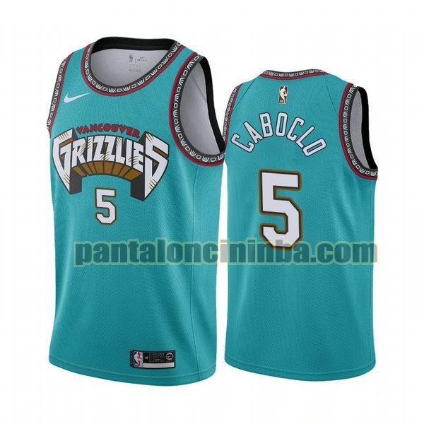 Canotta Uomo basket Bruno Caboclo 5 Memphis Grizzlies Verde City Edition 2020