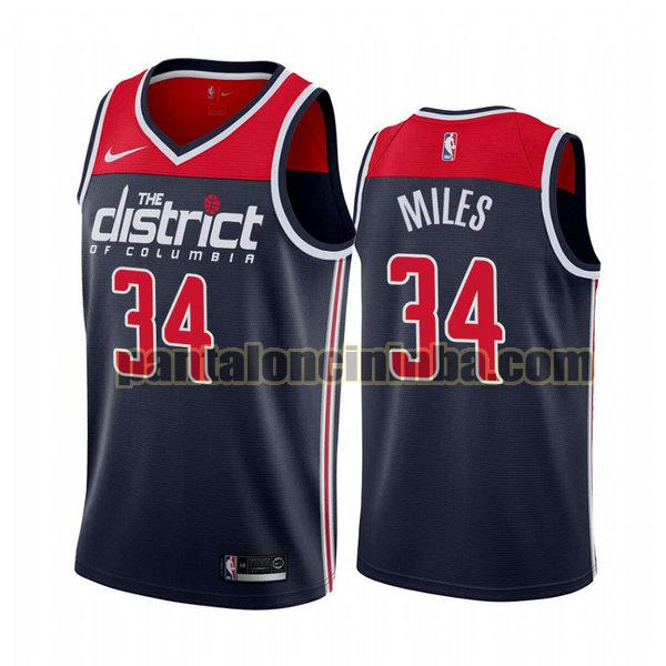 Canotta Uomo basket CJ Miles 34 Washington Wizards Blu City Edition 2020