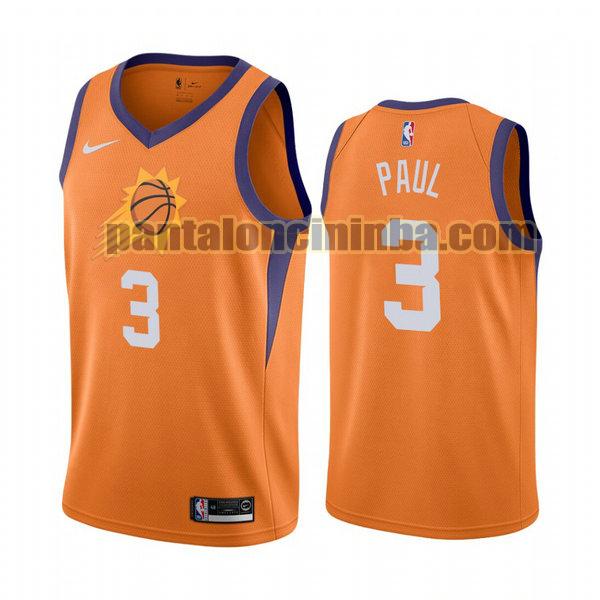 Canotta Uomo basket Chris Paul 3 Phoenix Suns Arancia 2021