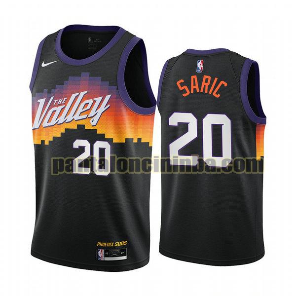 Canotta Uomo basket Dario Saric 20 Phoenix Suns Nero 2020 2021