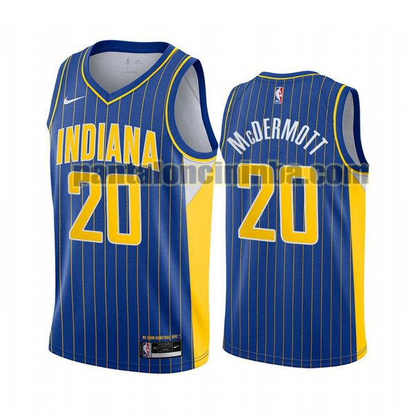 Canotta Uomo basket Doug Mcdermott 20 Indiana Pacers Blu 2020 2021