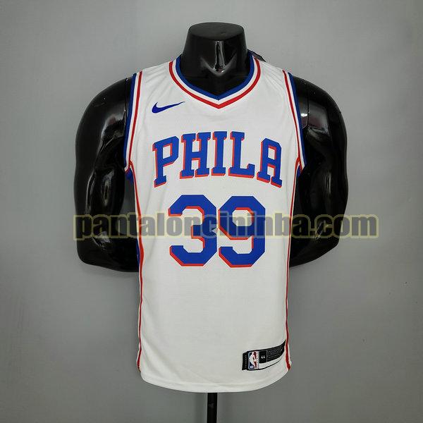 Canotta Uomo basket Dwight Howard 39 Detroit Pistons Bianca Versione Fan