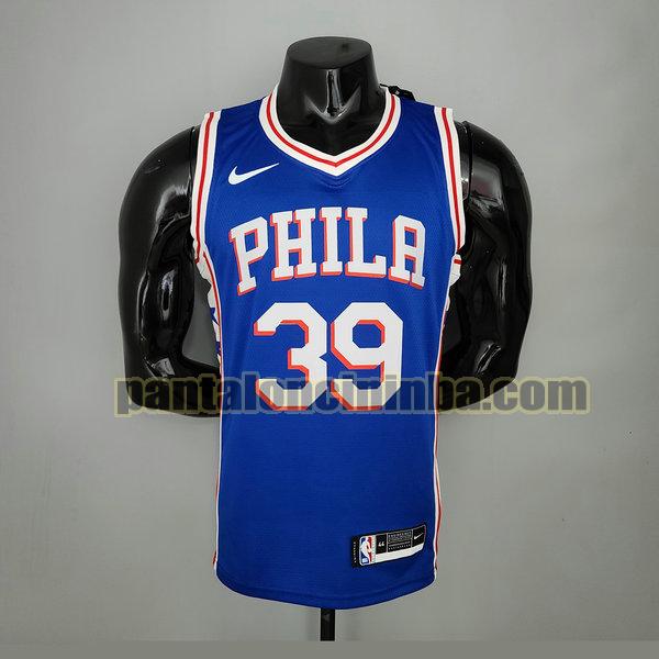 Canotta Uomo basket Dwight Howard 39 Detroit Pistons Blu Versione Fan