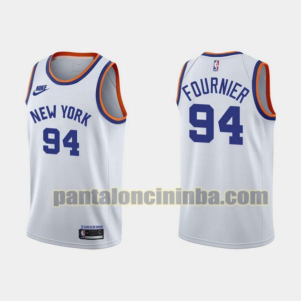 Canotta Uomo basket Evan Fournier 94 New York Knicks Bianca