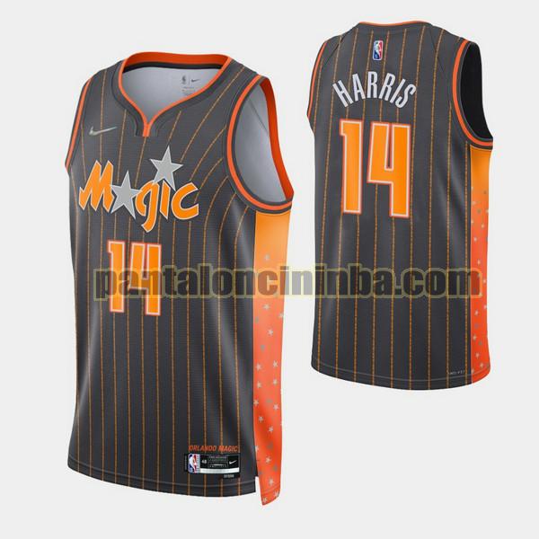 Canotta Uomo basket Gary Harris 14 Orlando Magic Nero