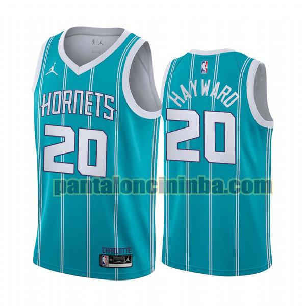 Canotta Uomo basket Gordon Hayward 20 Charlotte Hornets Porpora 2020 21